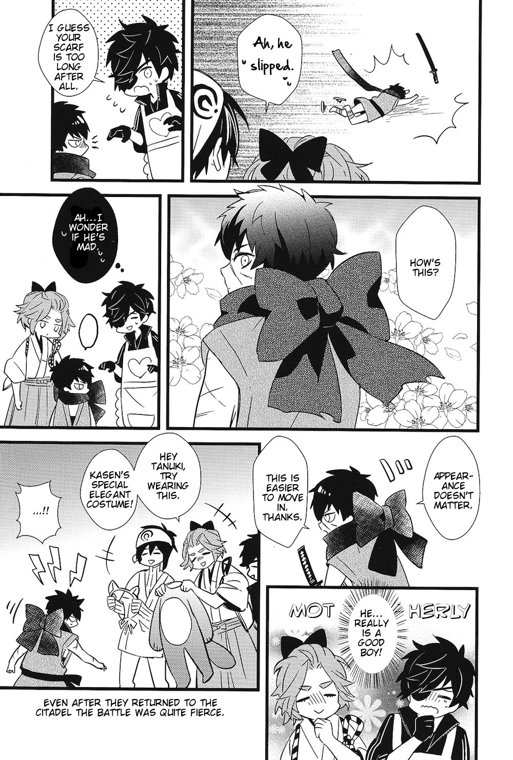 (Hyattou Ryouran ~Kimi no Heart o Shirahadori~) [007 (007)] Kizudarake no Youjuu (Touken Ranbu) [English] [lamperouge-1] page 9 full