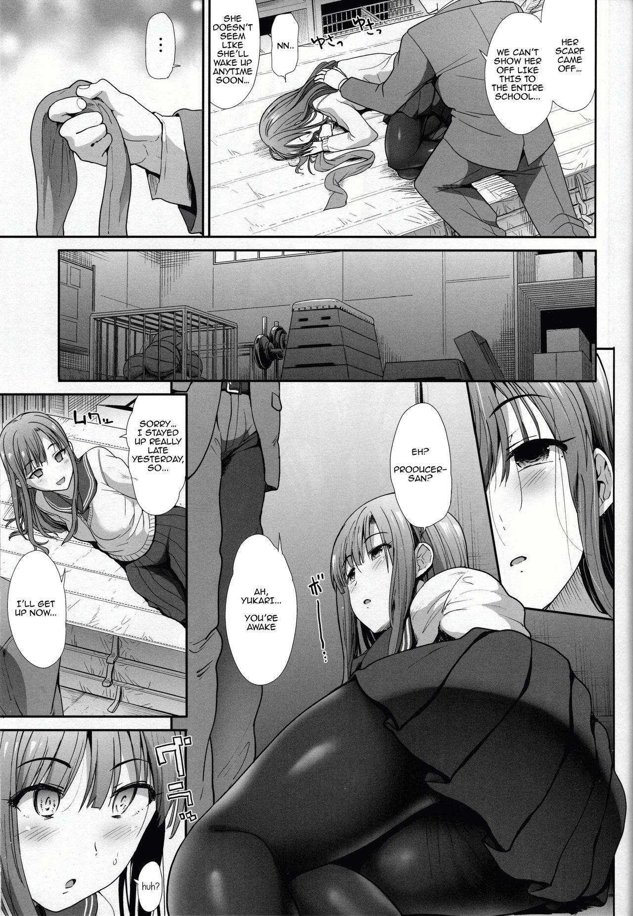 (C94) [Takemasaya (Takemasa Takeshi)] Seifuku Seikou ~Kanzaki Ranko & Mizumoto Yukari~ (THE IDOLM@STER CINDERELLA GIRLS)[English] [Tigoris Translates & 1 2 Translations] page 18 full
