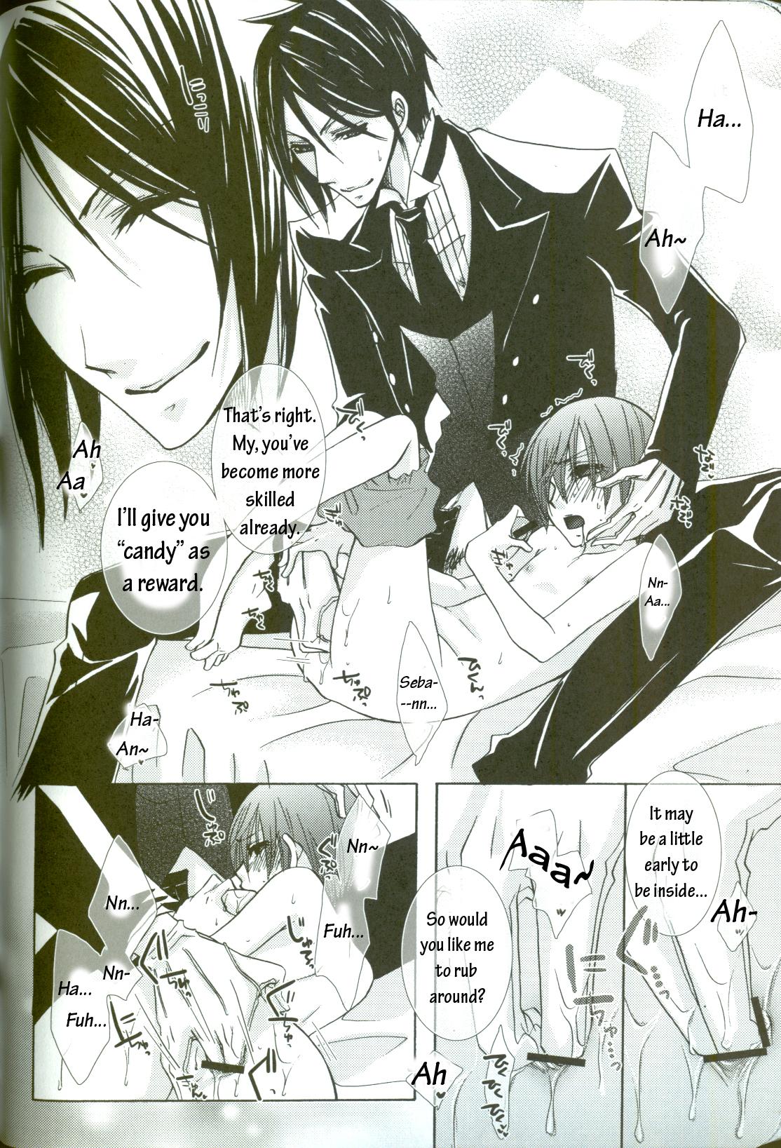 [Pink Kitten (Naokichi.)] Trick or Treat? (Black Butler) [English] [Maiden of the Moon] page 11 full