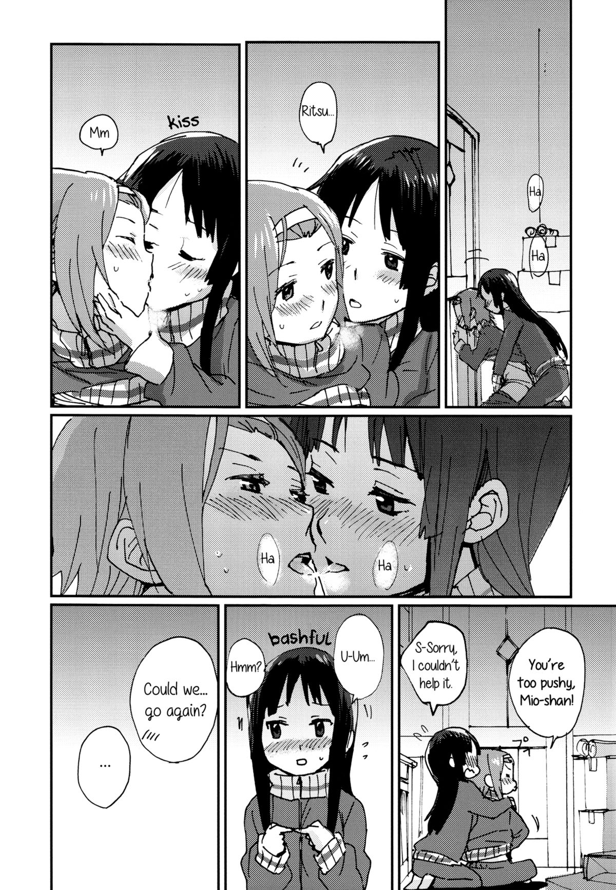 (C87) [Super Sentou, The Shakya (Fukutarou, Oke)] Otona no RitsuMio Hangyaku Hen | MioRitsu for Adults - Rebellion Story (K-ON!) [English] [Yuri-ism] page 16 full