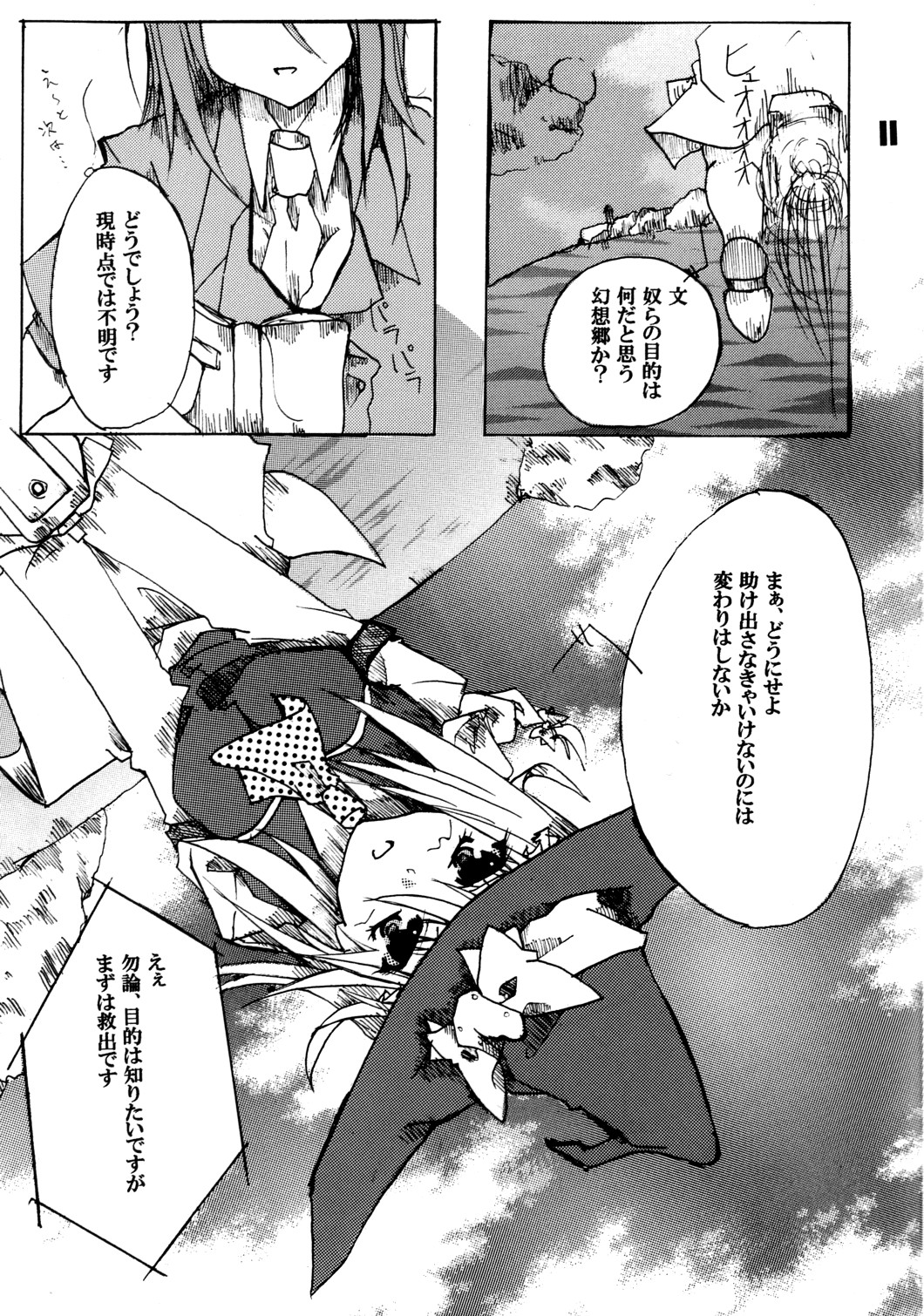 (C74) [Dear Durandal (Kihinata Hiroki)] MARISA GEAR SOLID White Weird Warning (Touhou Project) page 12 full