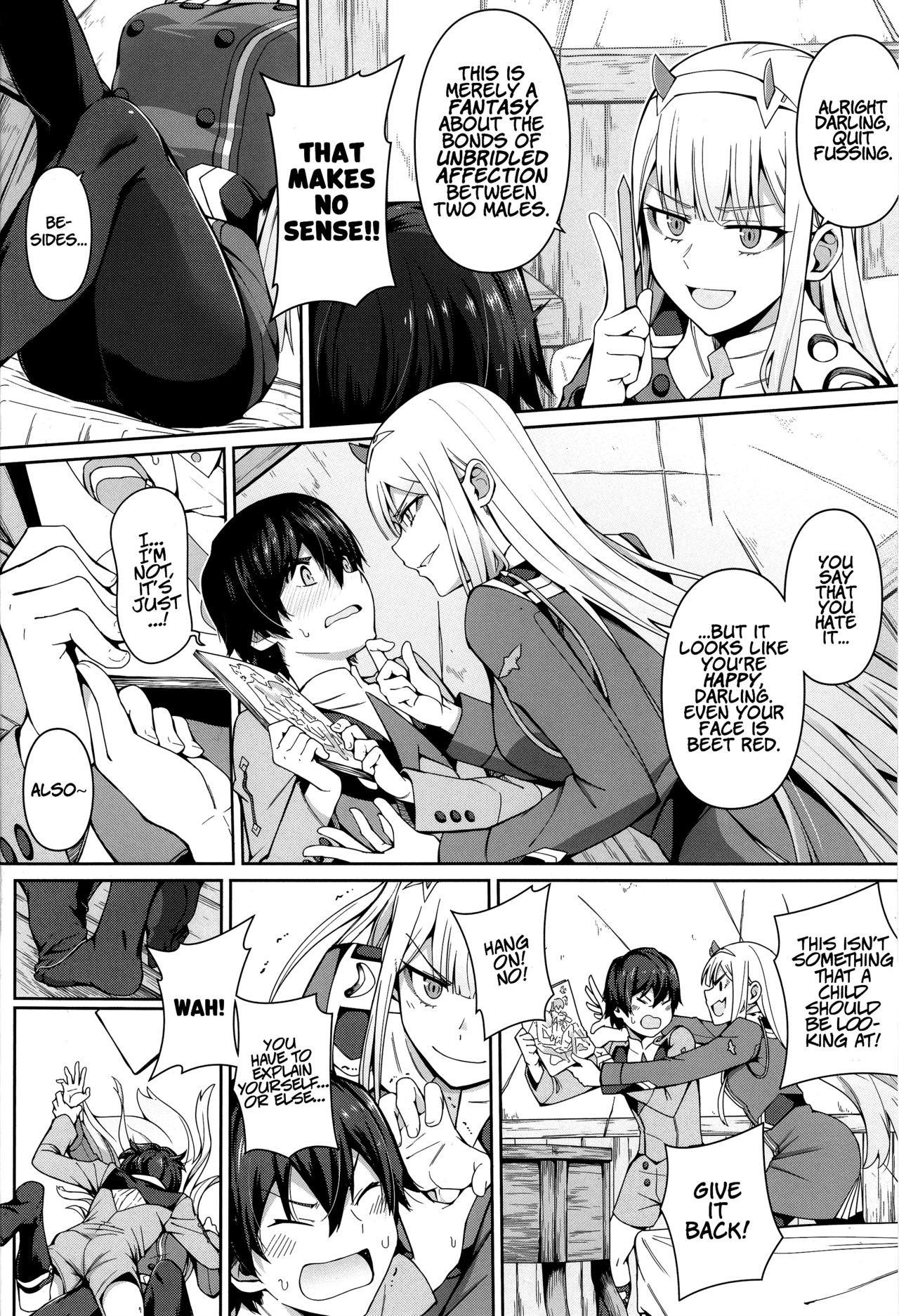 [Bad Mushrooms (Chicke III, 4why)] Forbidden Connection (Darling in the FranXX) [English] [BloodFever, Frostbite] page 3 full