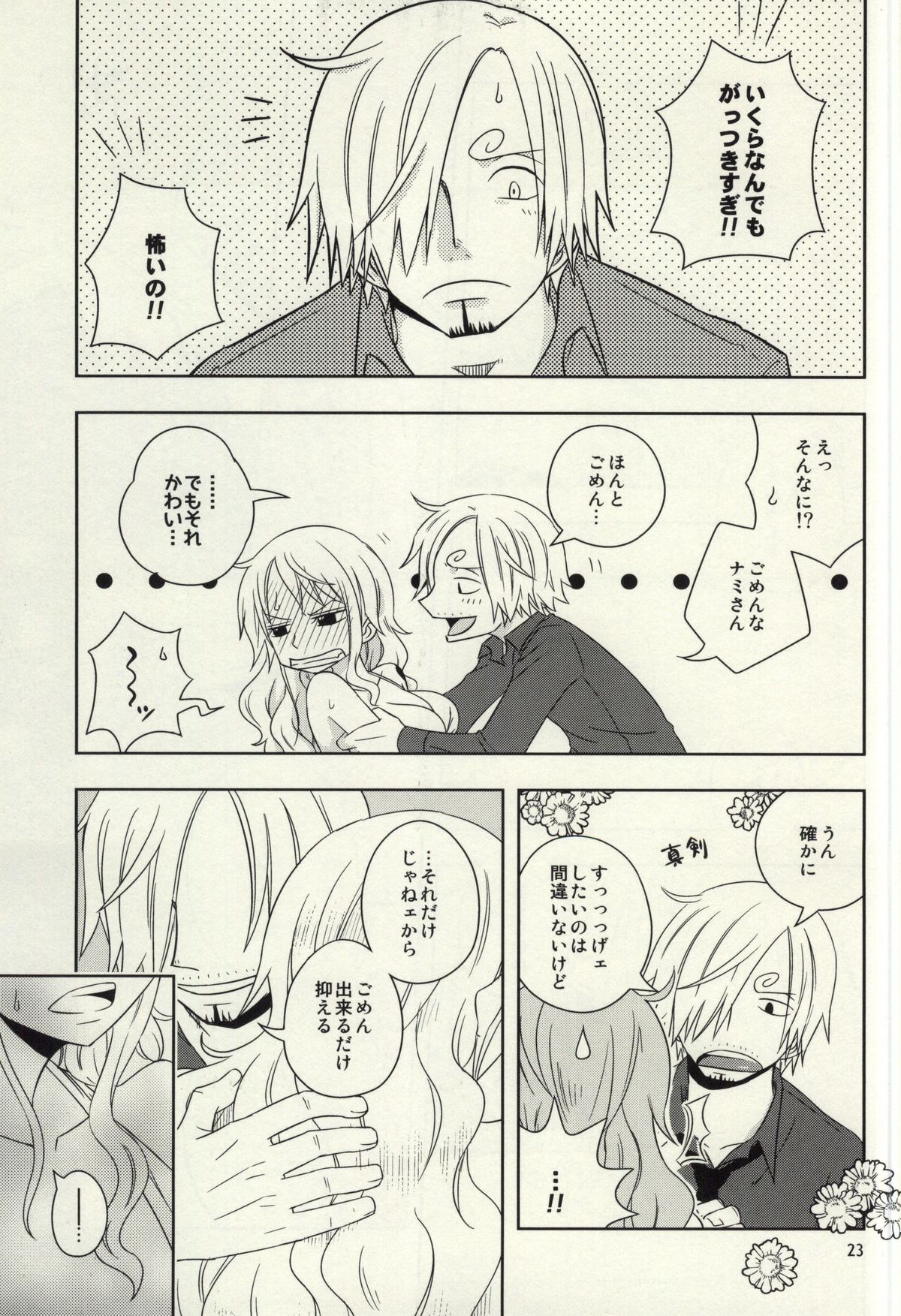 (C86) [Orange Typhoon (Yamada Enako)] Change Round (One Piece) page 21 full