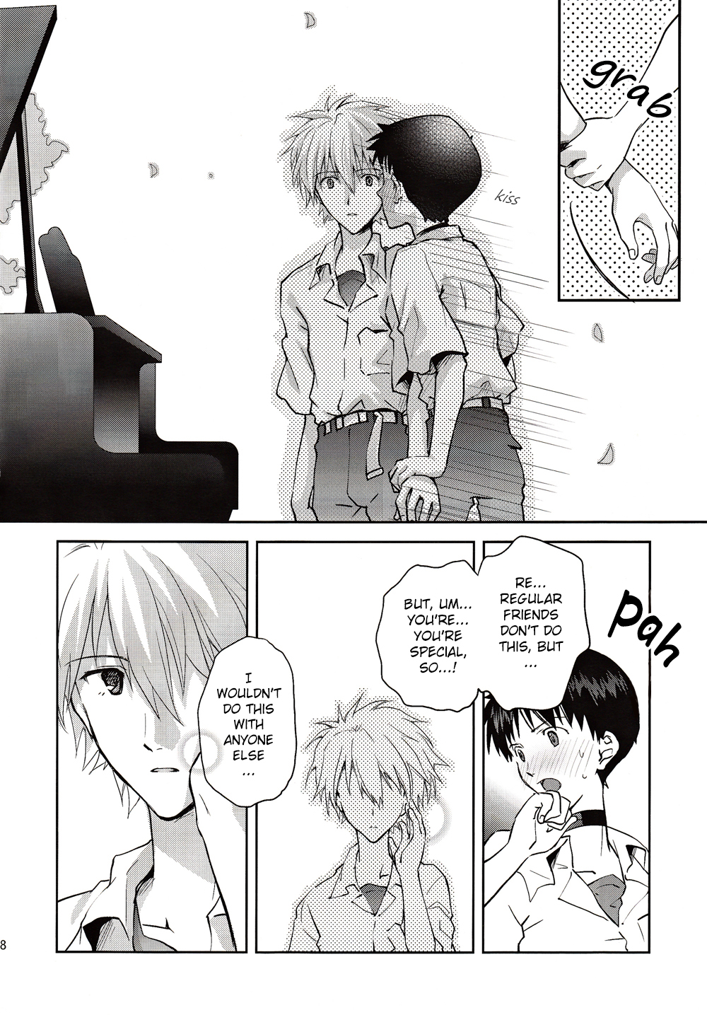 (Kimi to no Rendan) [Getsumen-Spiral (Mayama Satori)] ~Klavier 2~ (Neon Genesis Evangelion) [English] page 17 full