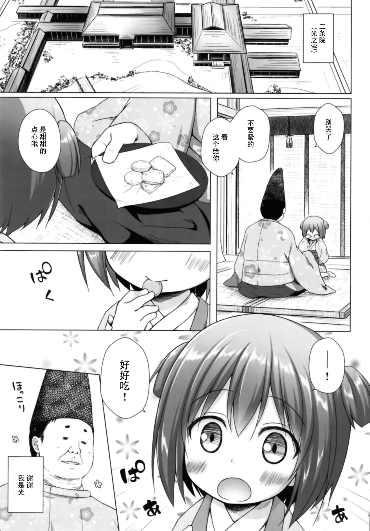 [Noraneko-no-Tama (Yukino Minato)] Hikari no Kimi no Saganaki Keikaku <Wakamurasaki> [Chinese] [脸肿汉化组] [Digital] page 4 full