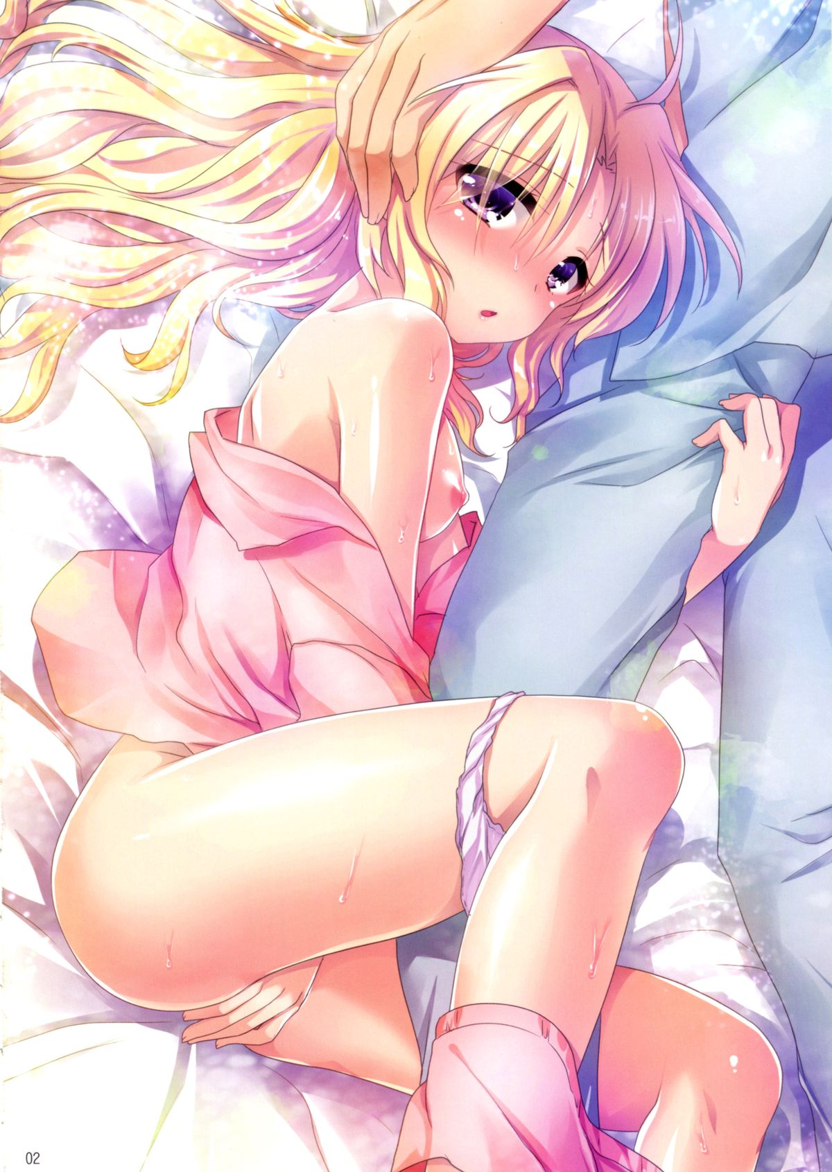 (C85) [AquaDrop (Mikami Mika)] Maasa wa Chotto Amaenbo dakara Kyou mo Onii-chan to Oyasumi no Chuu suru no desu...>< [Chinese] [脸肿汉化组] page 4 full