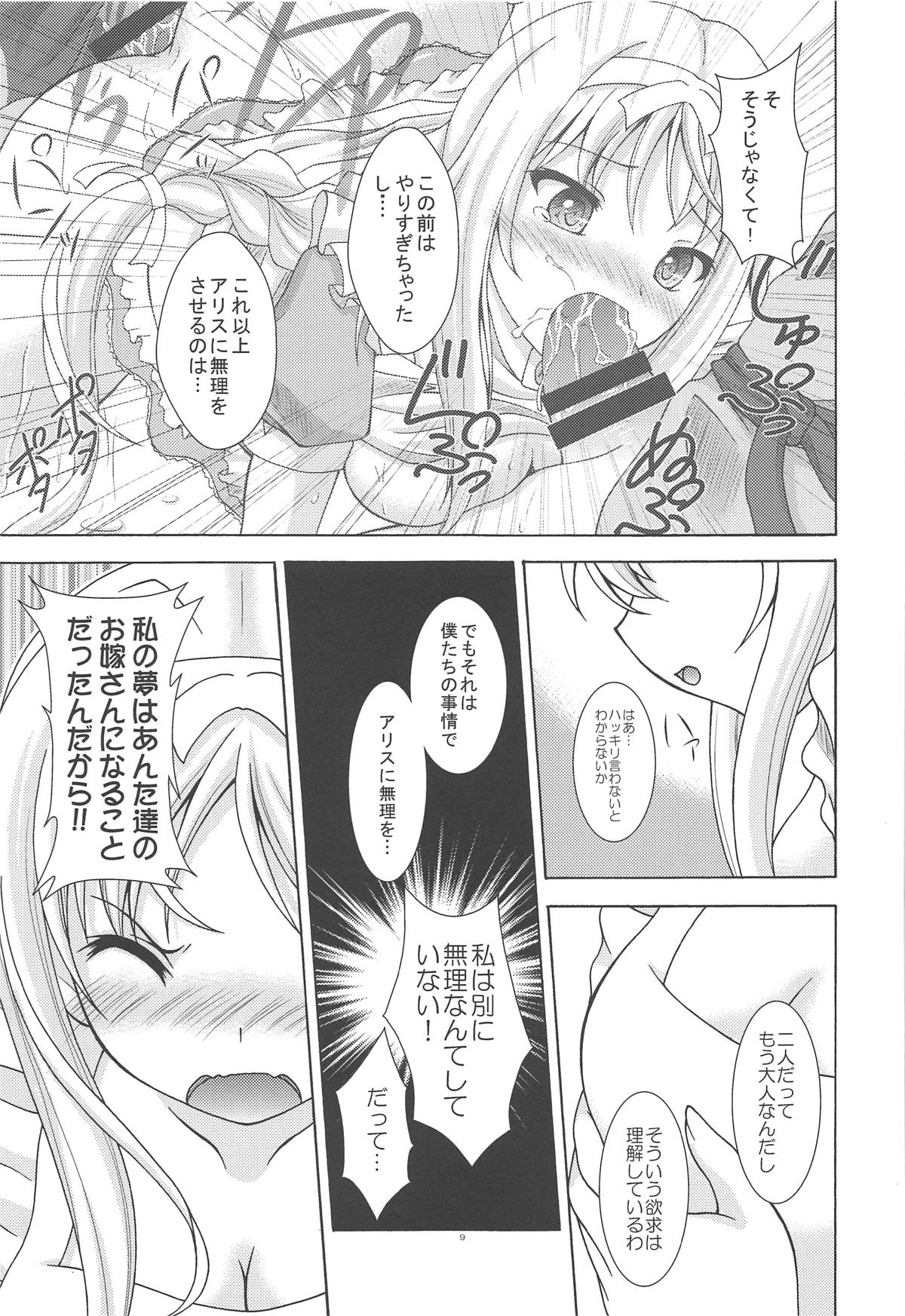 (C95) [RED RIBBON REVENGER (Makoushi)] Yume no Kuni no Alice ~The another world~ (Sword Art Online) page 8 full