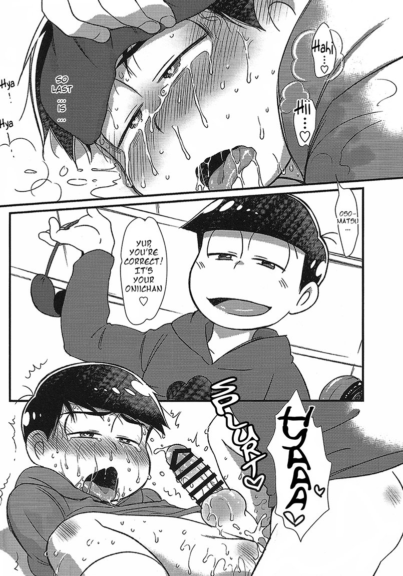 [MatsuCha. (Maccha)] Matsuno-ka jinan wa kyoudai ga daisuki | The Matsuno Family’s Second Son Loves His Brothers (Osomatsu-san) [English] [Rotti Totti] page 11 full