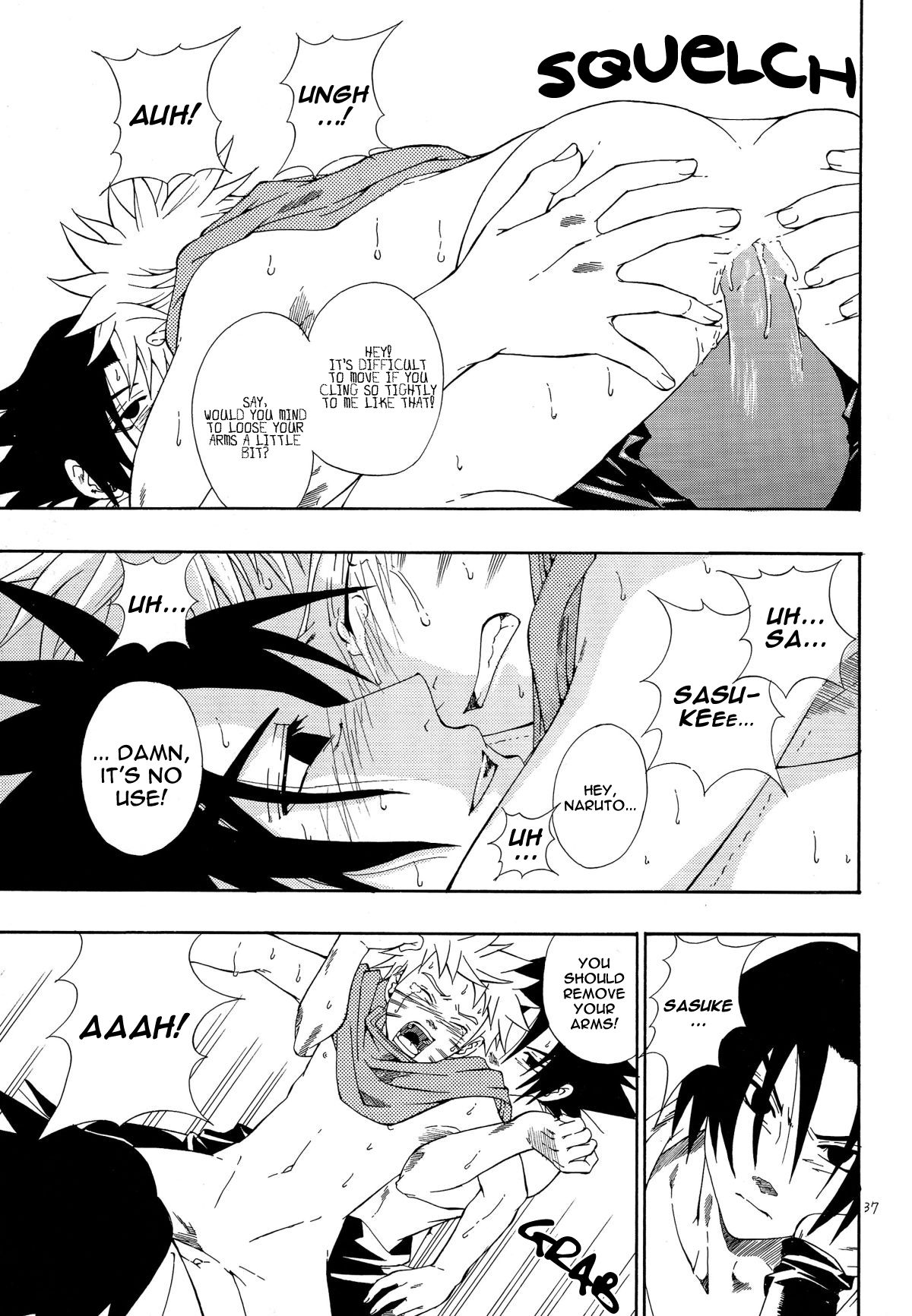 ERO ERO ERO (NARUTO) [Sasuke X Naruto] YAOI -ENG- page 35 full