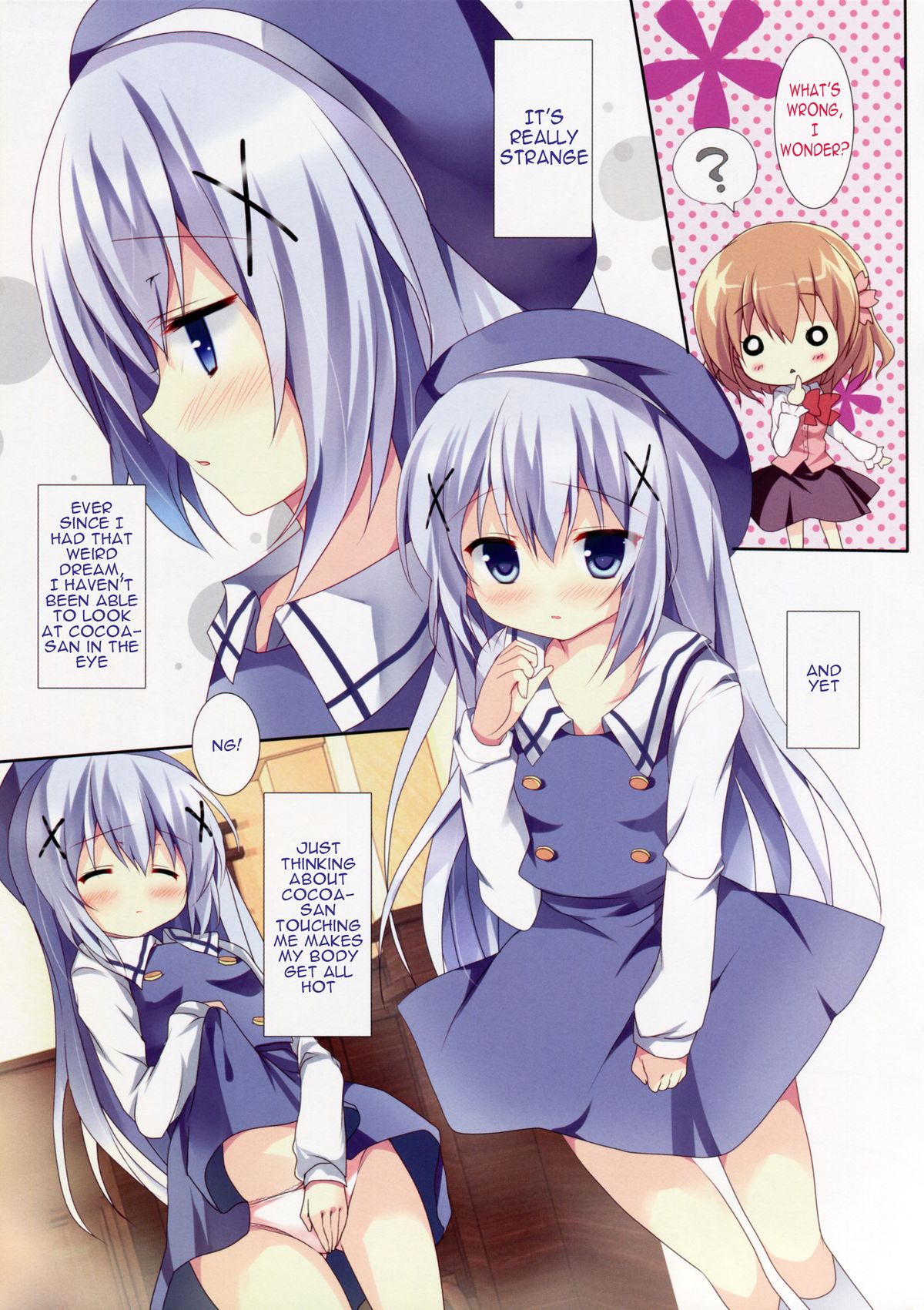 (C87) [Come Through (Adumi Kazuki)] Mitsu-iro Drop (Gochuumon wa Usagi desu ka?) [English] {/u/ scanlations} page 9 full