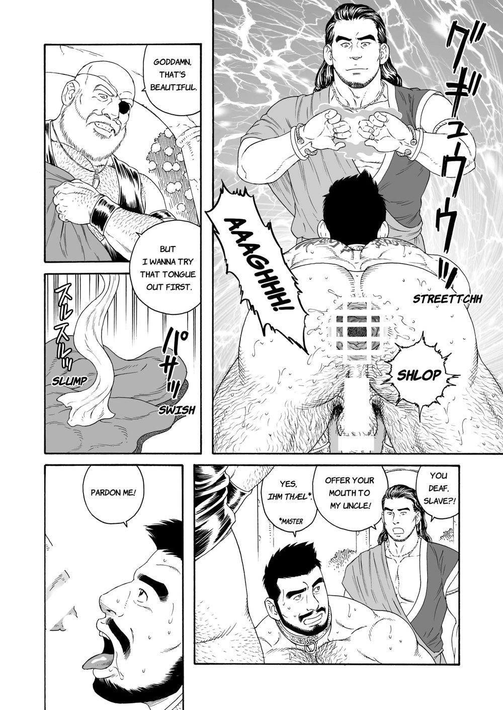 [Bear's Cave (Tagame Gengoroh)] Jubaku no Seiyatsu - Khoz, The Spellbound Slave [English] [Digital] page 8 full