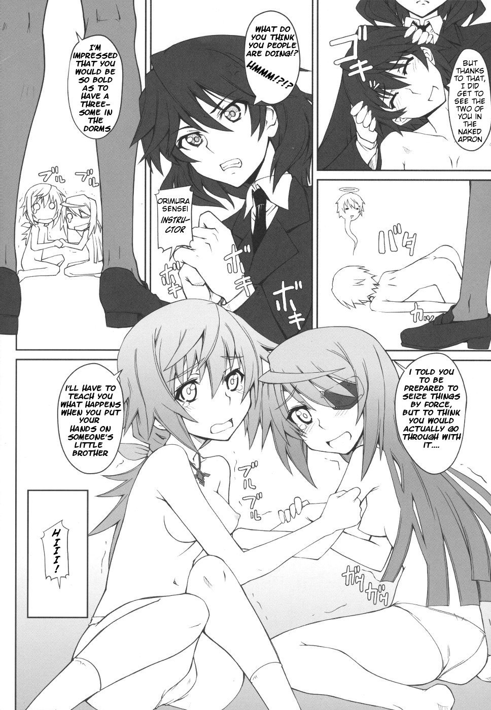 (COMIC1☆5) [i.r.o.Zi (Mutsuki Ginji, Aoi Shinji)] LOVE&3PEACE (IS <Infinite Stratos>) [English] [Kibitou4Life] page 23 full