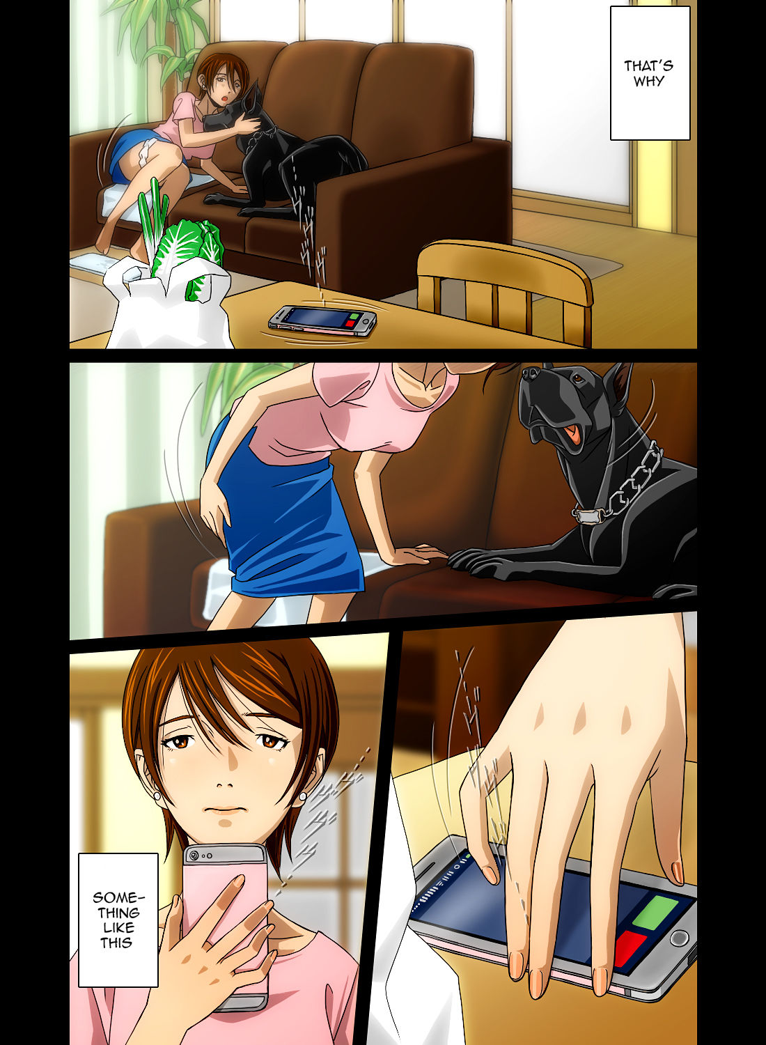 [Bonjin-do] “Wonderful Life” ~Shufu to “Aiken” no Hisoyaka na Gogo~ [English] {Forbidden Fetishh} page 40 full