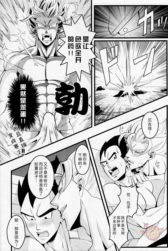 (C86) [Choco-la (Shisui)] Love Vacation | 恋爱假日 (Dragon Ball) [Chinese] [Yaoi Culture汉化组] page 9 full