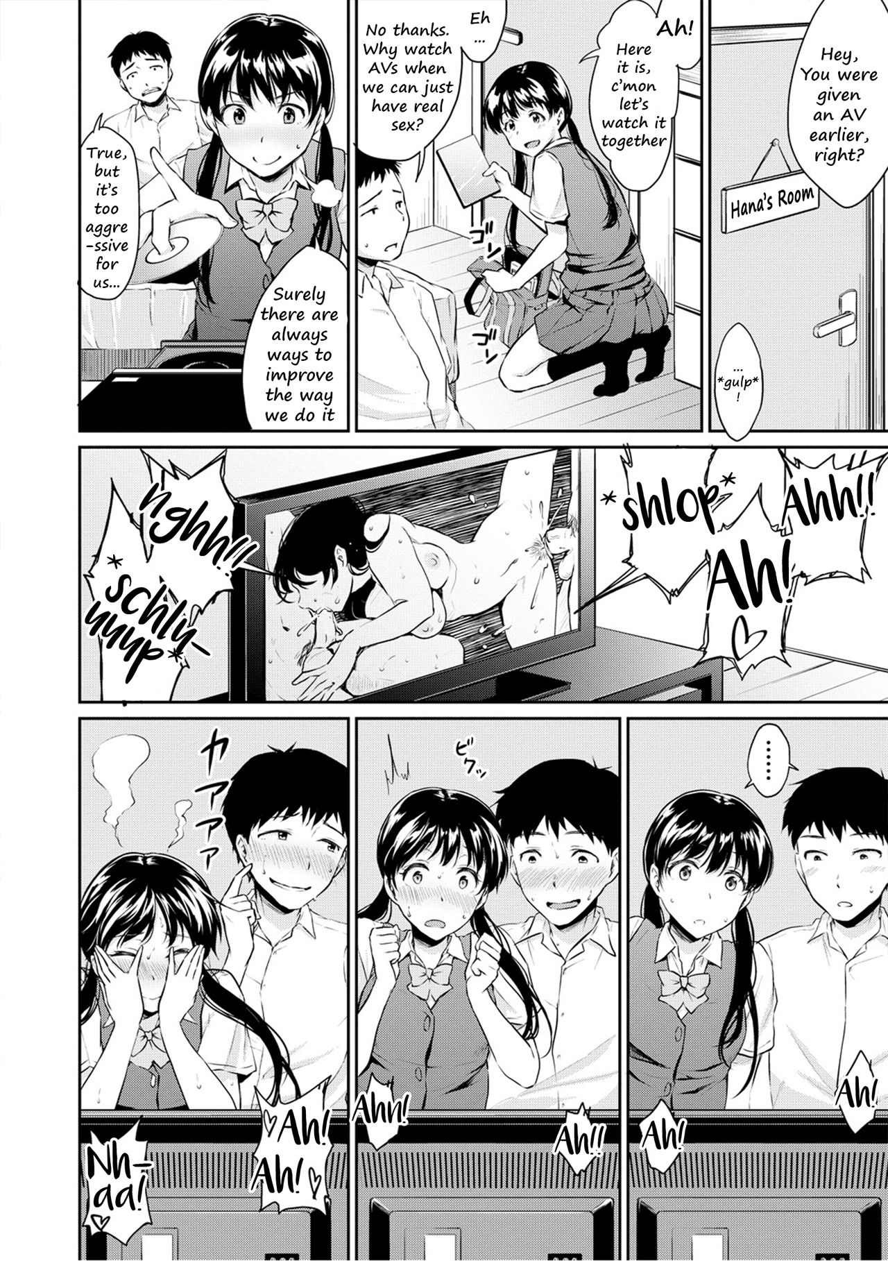 [Meganei] Kyou, Atashinchi Shuugoune! | Let's Meet at my Place Today! (Shishunki Sex) [English] [Shippoyasha + 2cooked4you] [Decensored] [Digital] page 28 full