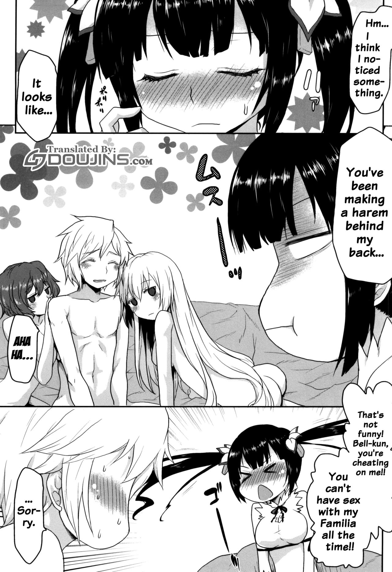 (SC2015 Summer) [Omodume (Kushikatsu Koumei)] Omodume BOX 31 (Dungeon ni Deai o Motomeru no wa Machigatteiru Darou ka) [English] {doujins.com} page 2 full