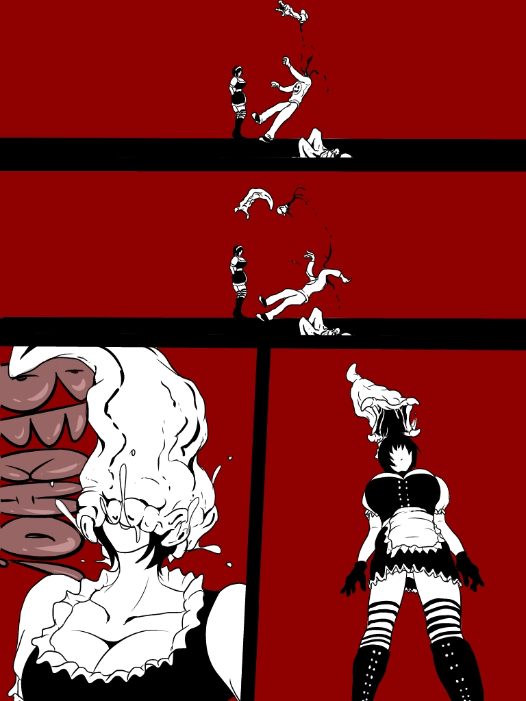 [BHM] Maid vs Vore Monster page 6 full