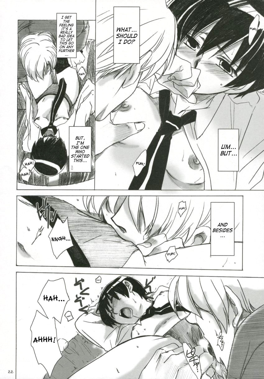 (C70) [Toko-ya (Kitoen)] Natsu Haruhi (Ouran High School Host Club) [English] page 21 full