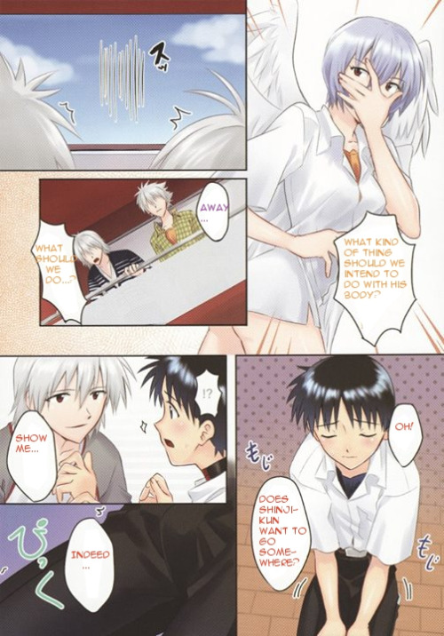 (Kimi to no Rendan 5) [K to S (RosaReah)] Sannin-bun no Ai o Sosogu zo | Feed me with the love of three (Neon Genesis Evangelion) [English] [Kawoooparadise] page 3 full