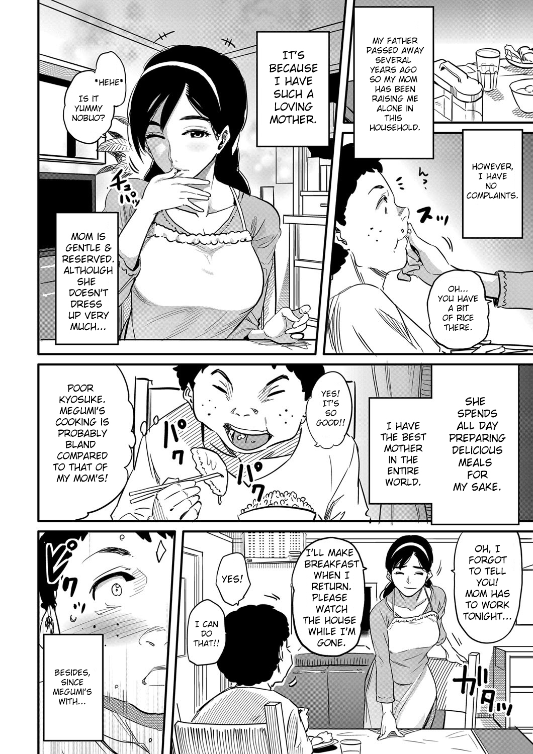 [Hana Hook] Haha to Ikemen x Boku to Zurineta (Comic Magnum Vol. 34) [English] [Digital] page 4 full