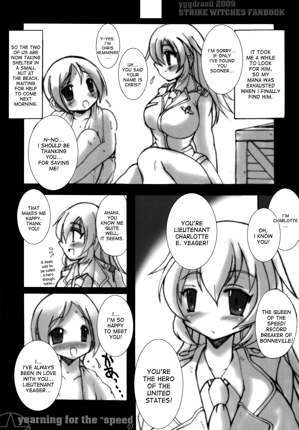 [yggdrasil (Miyabikawa Sakura)] yearning for the “speed” (Strike Witches) [English] [desudesu] [Digital] page 6 full