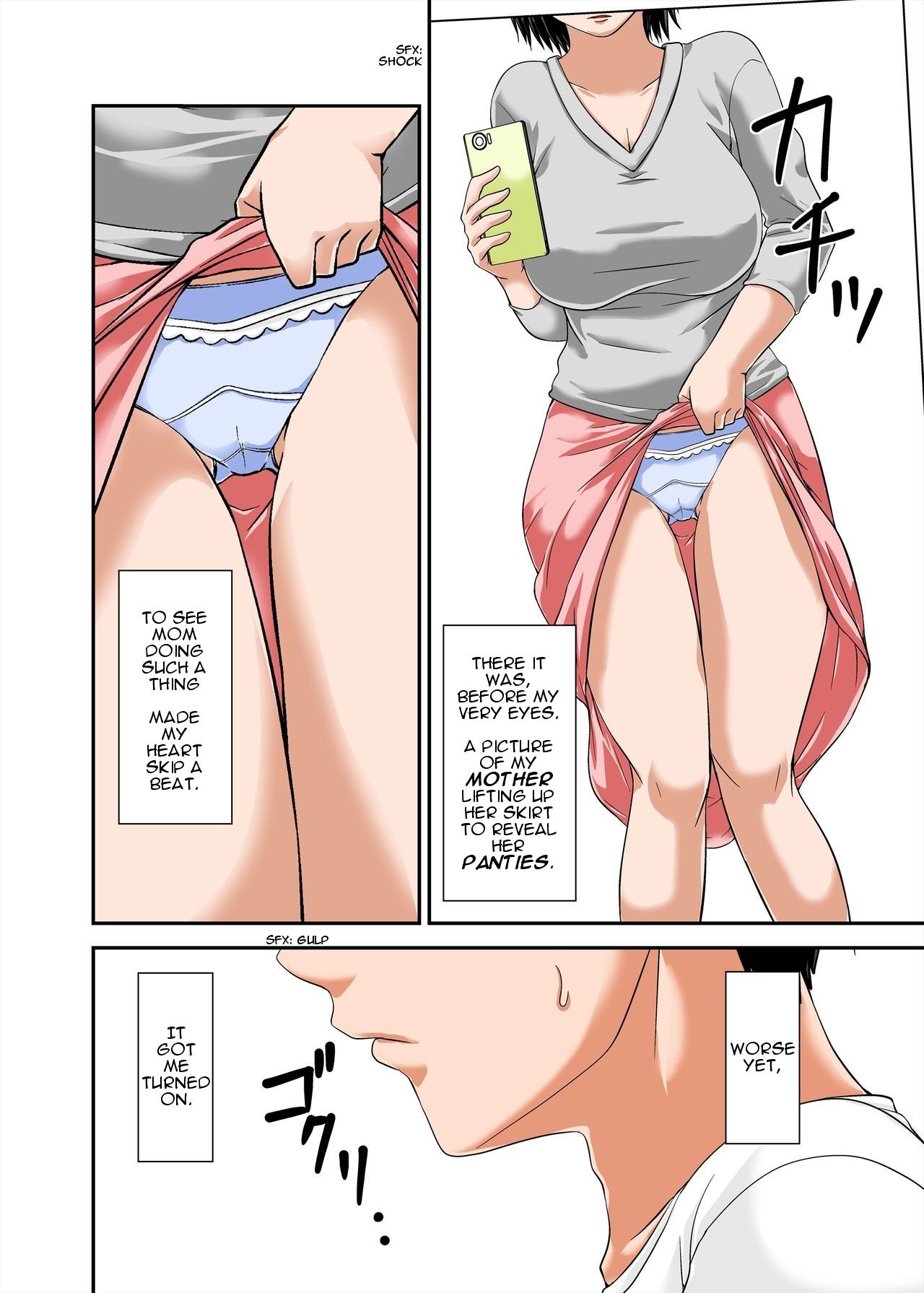 [Hoyoyodou] Kaa-san no Yowami o Nigitte SEX Shiyou to Shitara Mechakucha Inran datta | I Was Crazy Horny, So I Exploited My Mom's Sexual Frustration [English] [incogna777] page 8 full