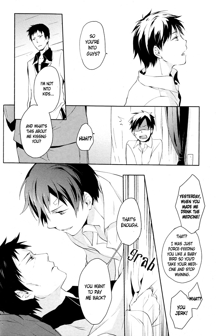 (C78) [WORLD BOX, Bon's (Yuu, Sumeragi Sora)] 2-nen to 8-kagetsu no Kiseki | A Journey of 2 Years and 8 Months (Durarara!!) [English] [ebil_trio] page 27 full