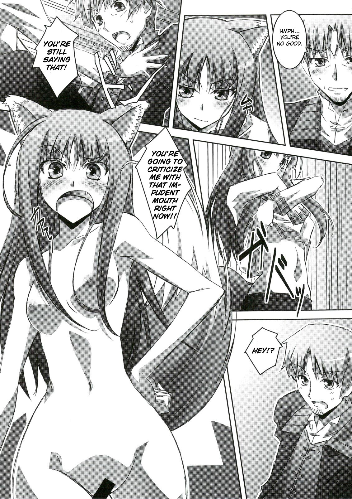 (C74) [Mahirutei (Izumi Mahiru)] Horon Hororon (Ookami to Koushinryou [Spice and Wolf]) [English] page 12 full