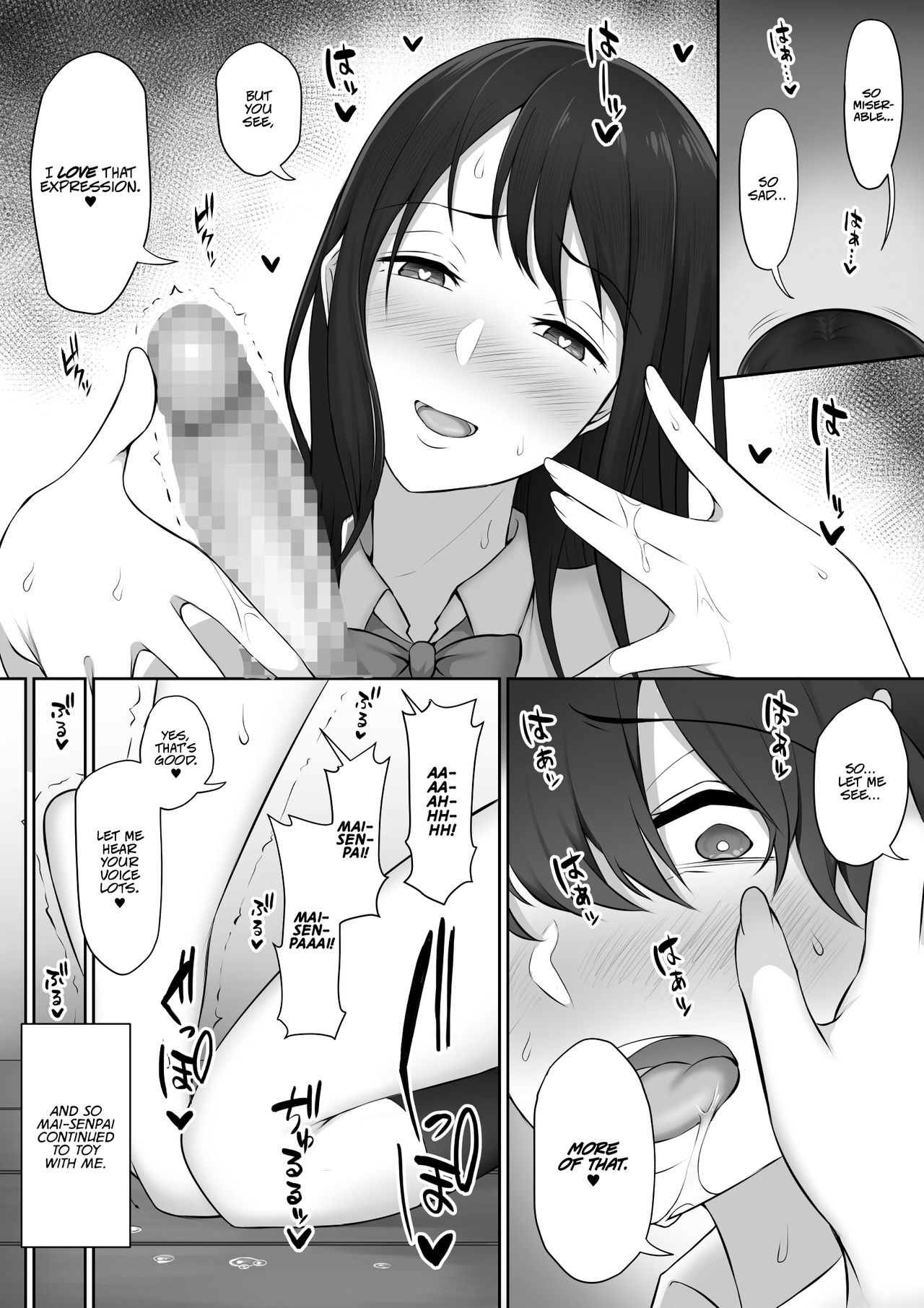 [Nori5rou] Houkago, Akogare no Senpai ni Tsurerarete- |The Senpai That I Yearn For Brought Me To Her House After School [English] page 32 full