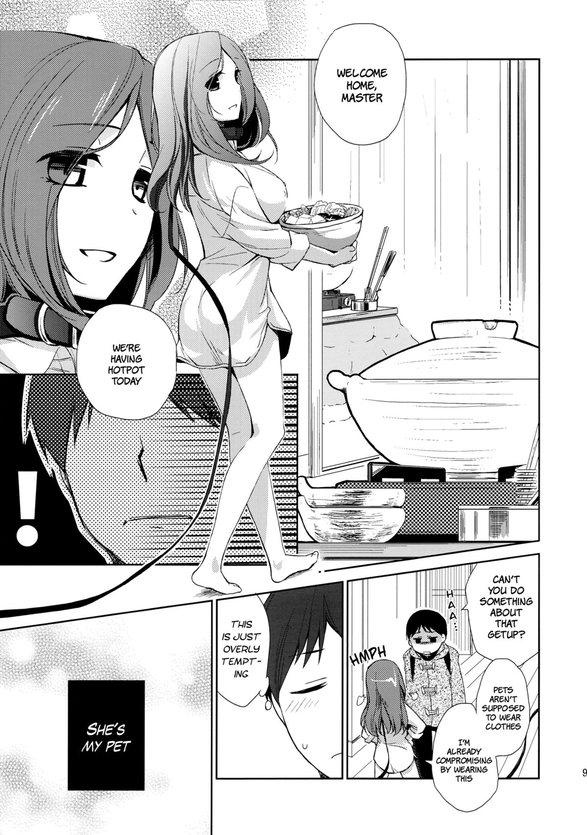 (SC58) [Hitsuji 1ban Shibori (Hitsuji Hako)] Kanojo no Pet Jinsei [English] [Facedesk] page 8 full