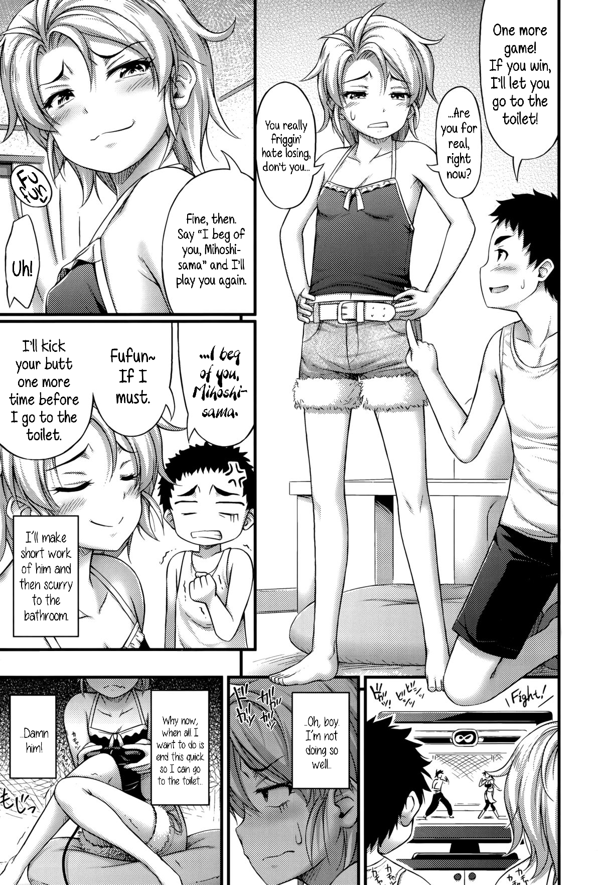 [Noise] Escalation (Short Pants no Onnanoko no Hatsuiku ga Yosugiru Ken ni Tsuite) [English] [Decensored] page 3 full