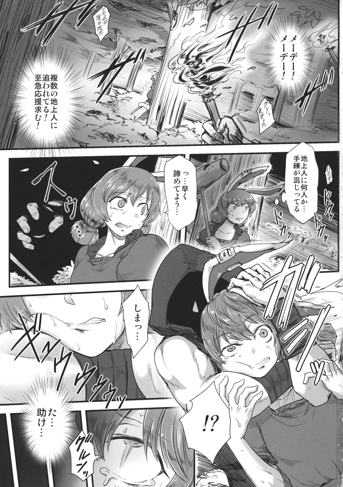 (Kouroumu 11) [Torano Ori (Toritora)] Sennyuu ni Shippai Shimashita. (Touhou Project) page 2 full