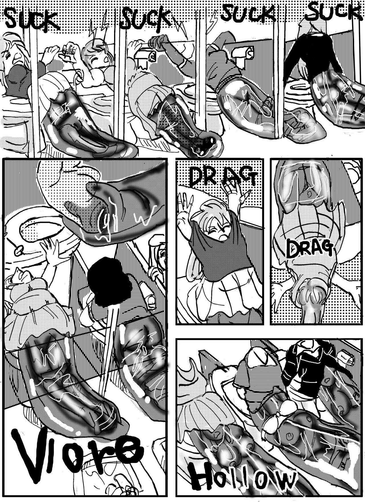 [Mashiba Kenta (Stuka)] The real vore of the gaintess & Man-sucking leech fear page 26 full