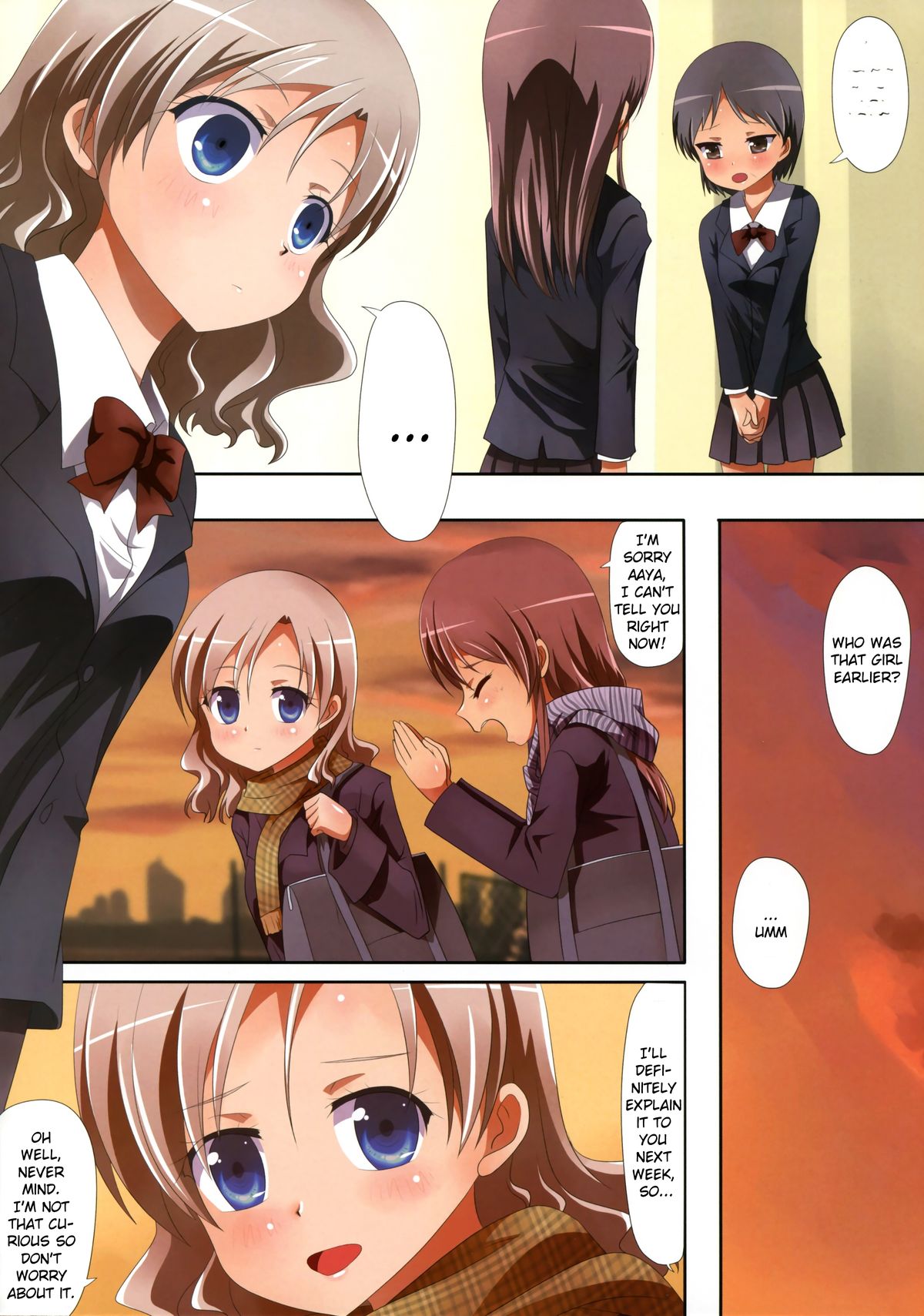 (C85) [Ishikawa Pro (Ishikawa Naoya)] Kuttsukiboshi -Naisho no Oshigoto- | -Secret Work- (Kuttsukiboshi) [English] {Hikikomori Honyaku} page 6 full