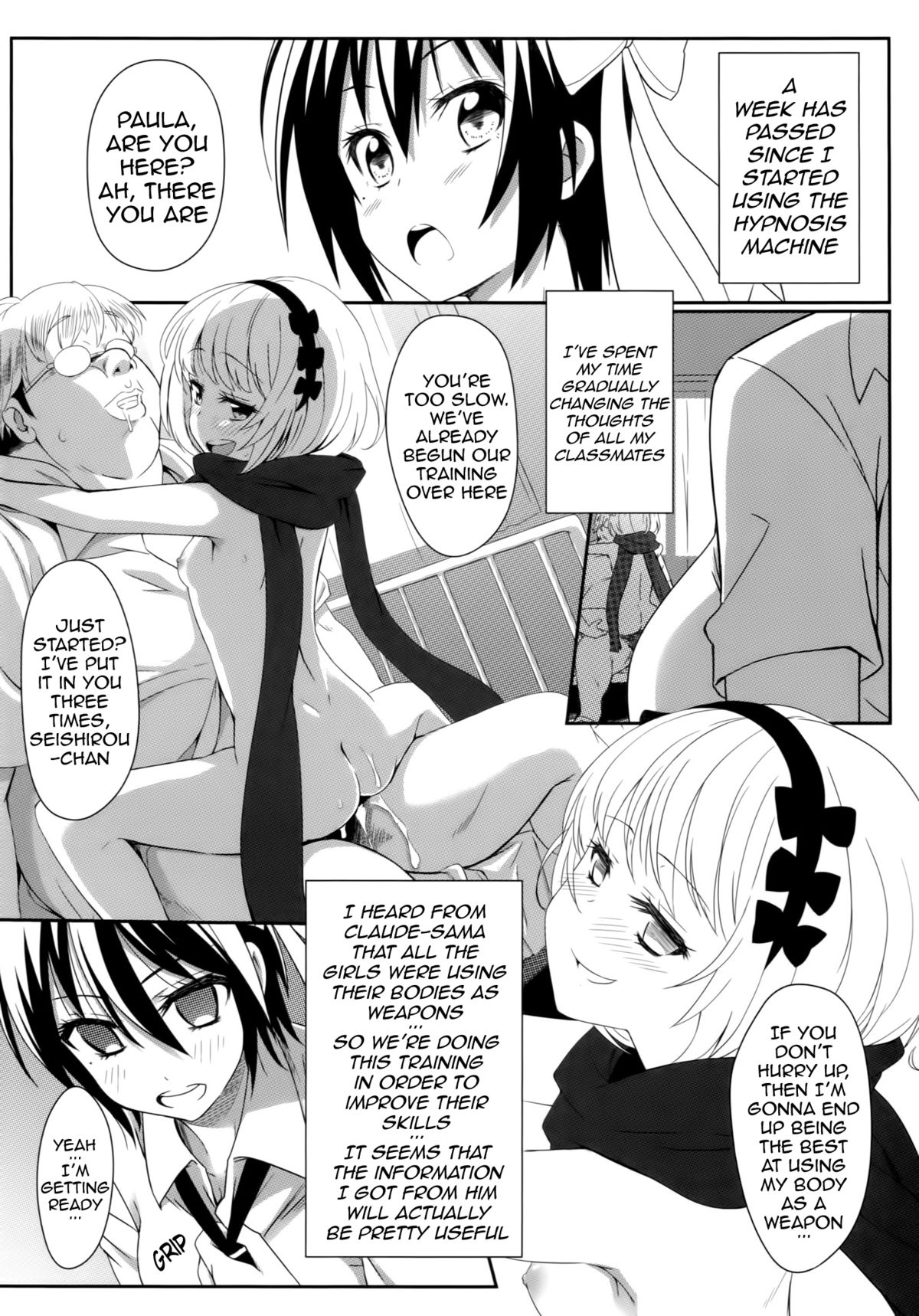 (C86) [Kaminari-neko (Eitarou)] Yamikoi -Saimin- | Yamikoi -Hypnotism- (Nisekoi) [English] [Doujin-Moe] page 9 full