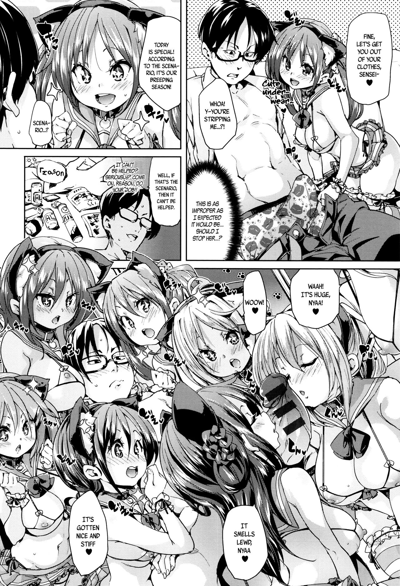 [Marui Maru] Fuwatoro ♥ Jusei Chuudoku! | Soft & Melty ♥ Impregnation Addiction! Ch. 1-2 [English] [Brolen+B.E.C. Scans] page 19 full