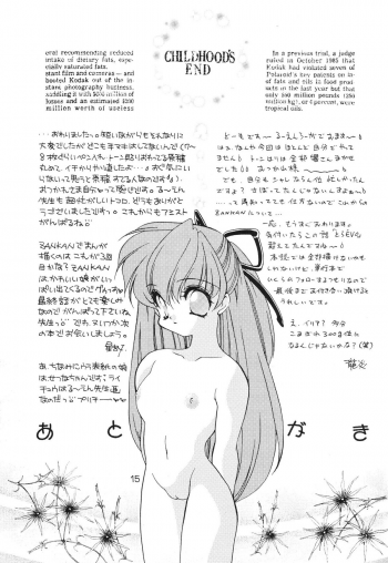 (C53) [SXS (Hibiki Seiya, Ruen Roga)] Childhood's End - page 15