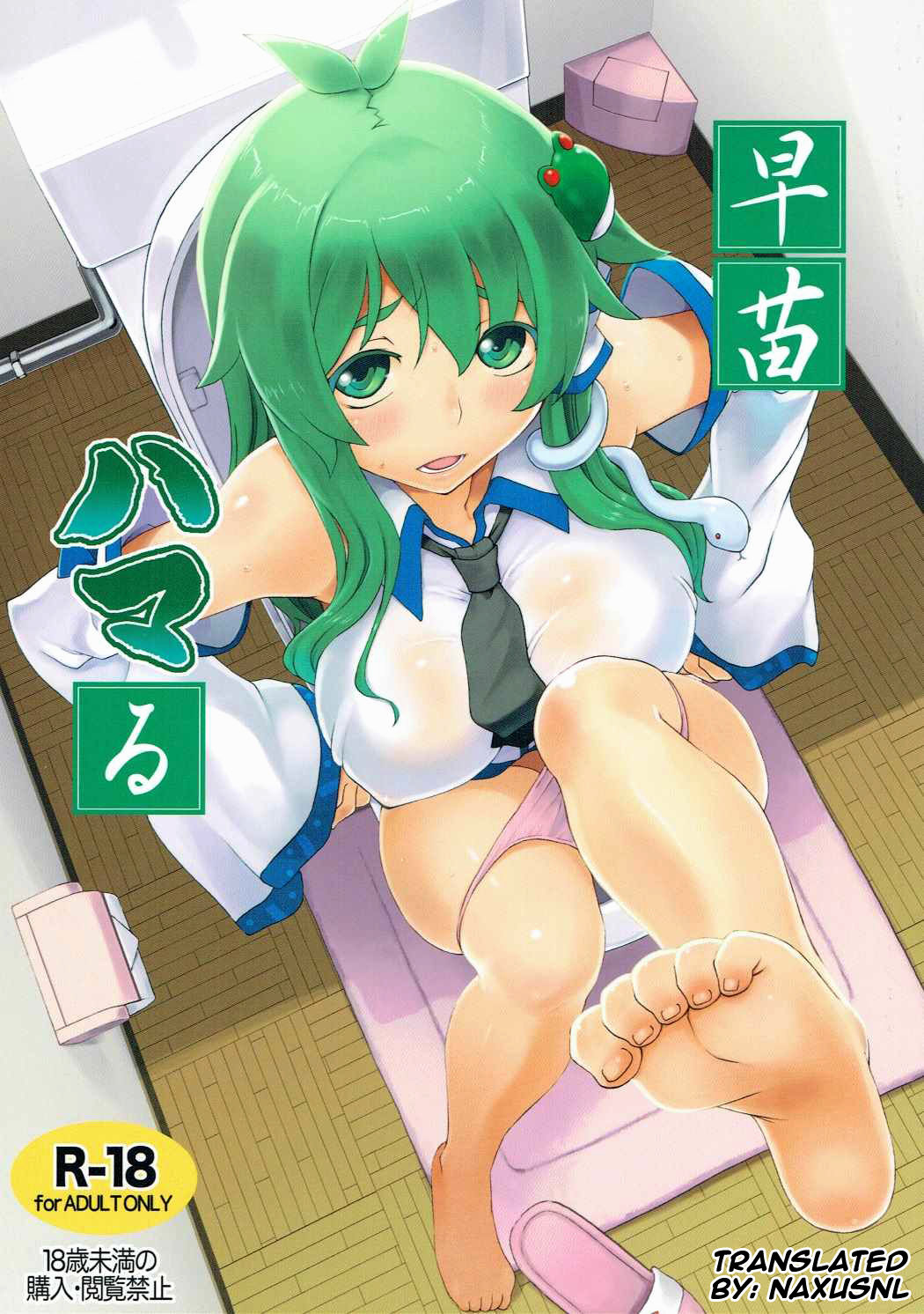 (C90) [Momo Ego (Kei Jiei)] Sanae Hamaru (Touhou Project) [Chinese] [佳奈助汉化组] page 1 full