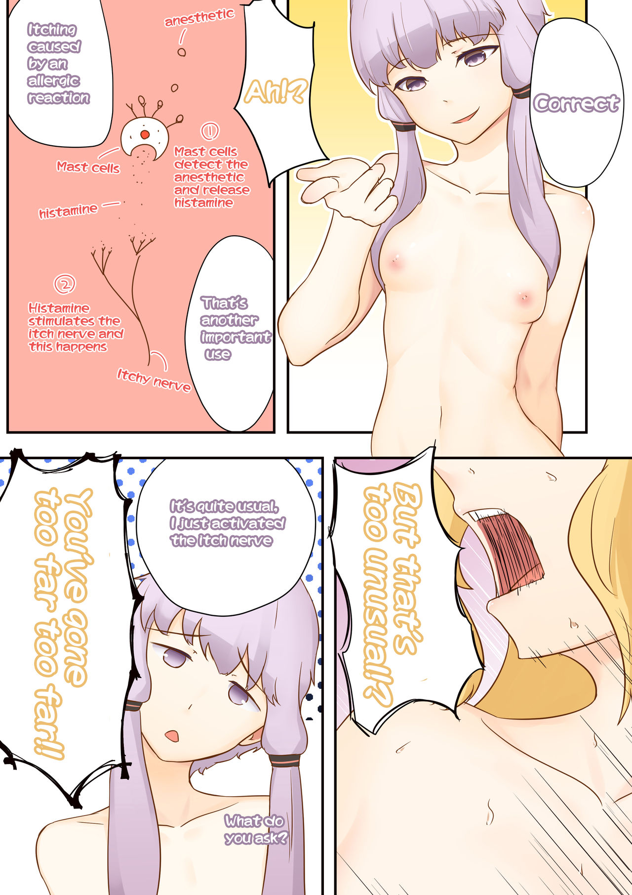 [Niche] Kangaeru Umiushi (VOICEROID) [English] [feet lovers team] page 8 full