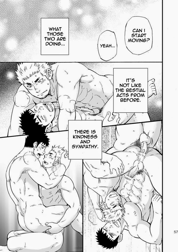 (Yarou Fes 2013 petit) [Draw Two (Draw2)] Ookami-sama no Iru Shima | Wolves’ Island [English] {Baradise Scanlations} page 57 full