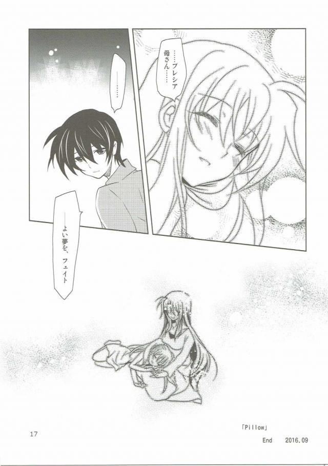 (SC2016 Autumn) [PLUM (Kanna)] Magical SEED Pillow (Mahou Shoujo Lyrical Nanoha) page 16 full