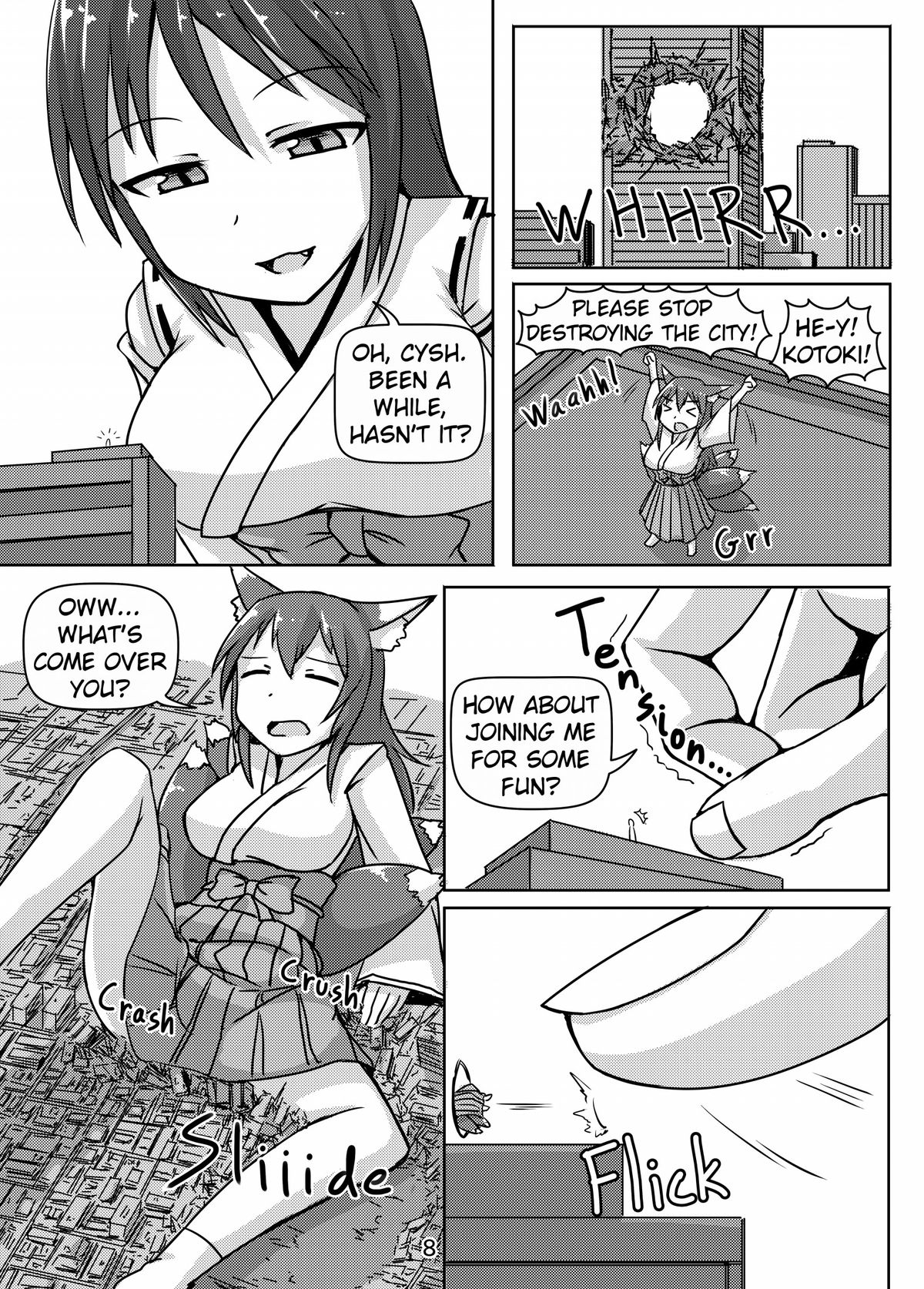 [Ochikonium (Terada Ochiko)] Kyogitsune no Taikutsu [English] [Digital] page 8 full