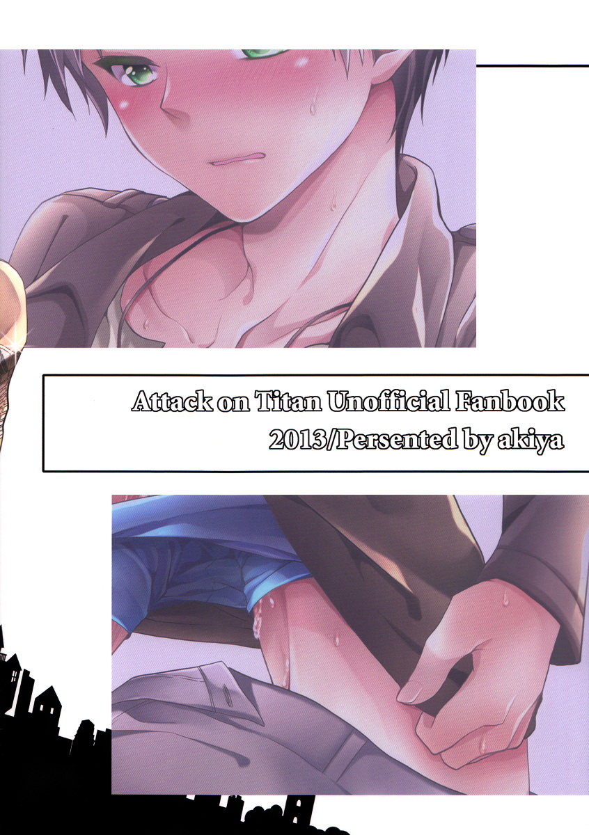 (Kuchikukei!) [Akiya (Suzusawa Aki)] Heishichou to Shinpei no Chotto Ecchi na Hanashi (Shingeki no Kyojin) page 22 full