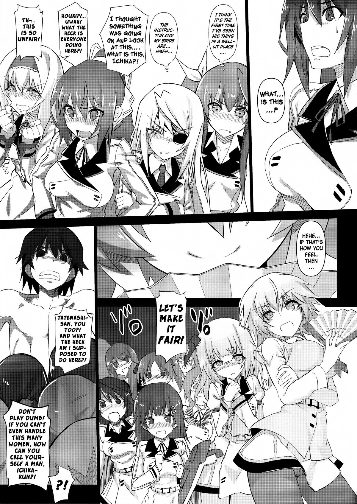 (C85) [Shinjuku Koma Gekijou (Komagata)] Holdup Problem RELOADED (IS <Infinite Stratos>) [English] [RapidSwitch] page 16 full