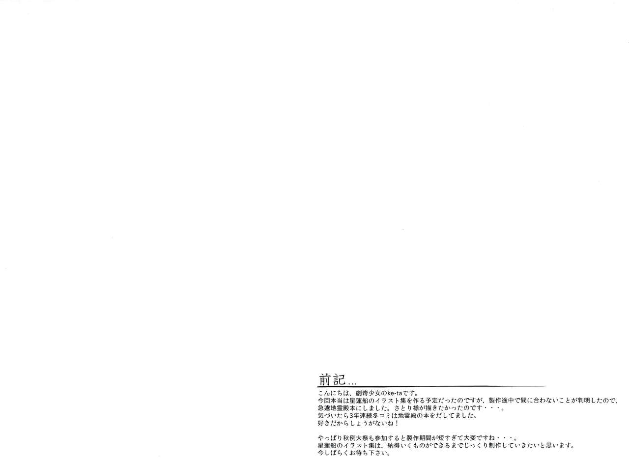 (C91) [Gekidoku Shoujo (ke-ta)] Gensen Ni Touhou Chireiden Kaigashuu (Touhou Project) page 3 full