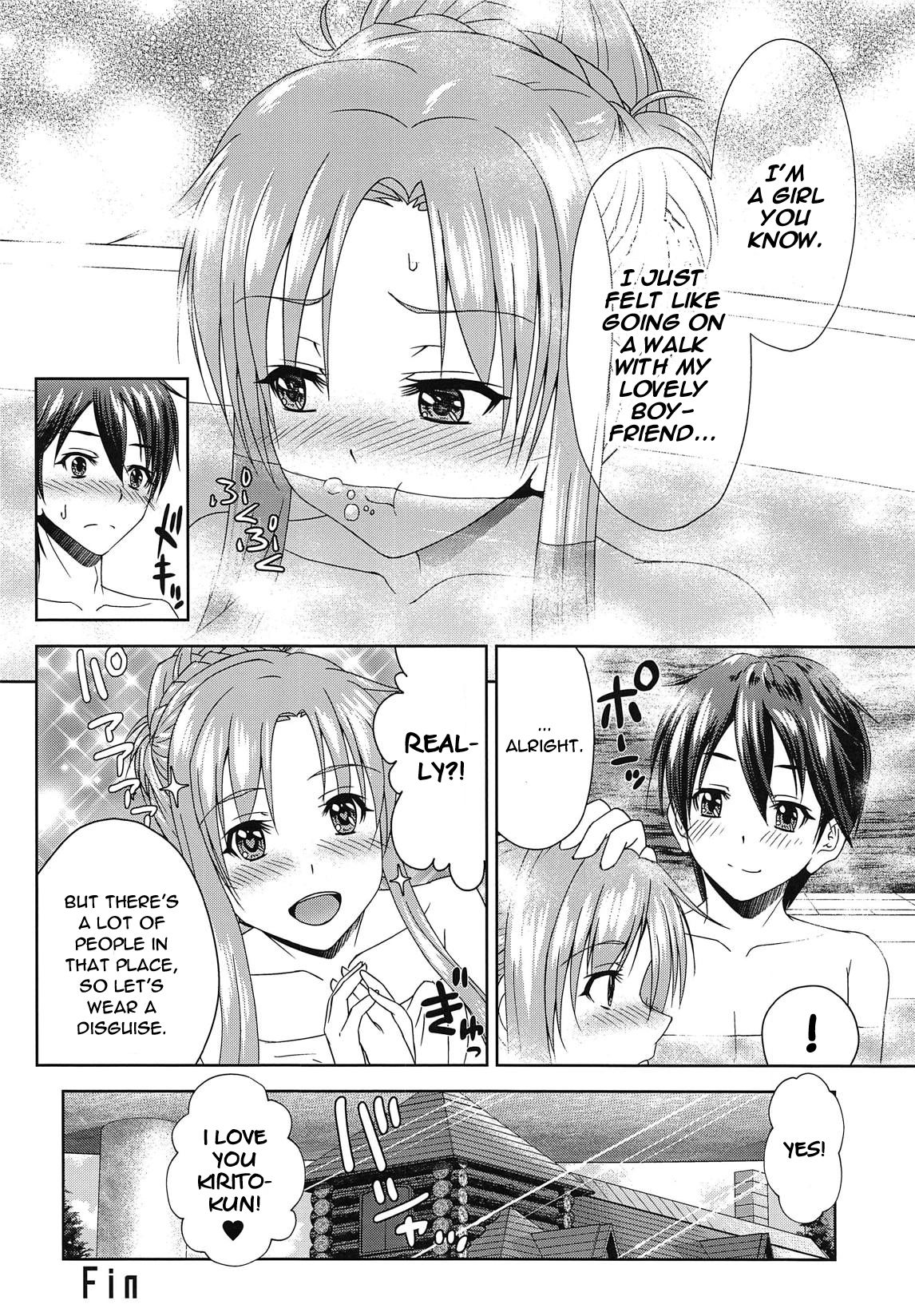 (C95) [R=birth (Takasaki Ryo)] Shinkon dashi Asuna to Omoikkiri Love Love Shiyou! 2 -One Day's Sweet Morning- (Sword Art Online) [English] [Thennos Scans] page 22 full