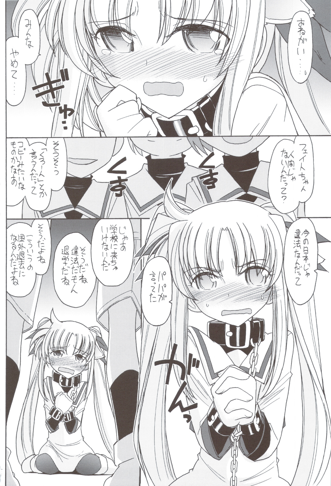 (C83) [EINSATZ GRUPPE (Charlie Nishinaka)] DOG FATE (Mahou Shoujo Lyrical Nanoha) page 3 full