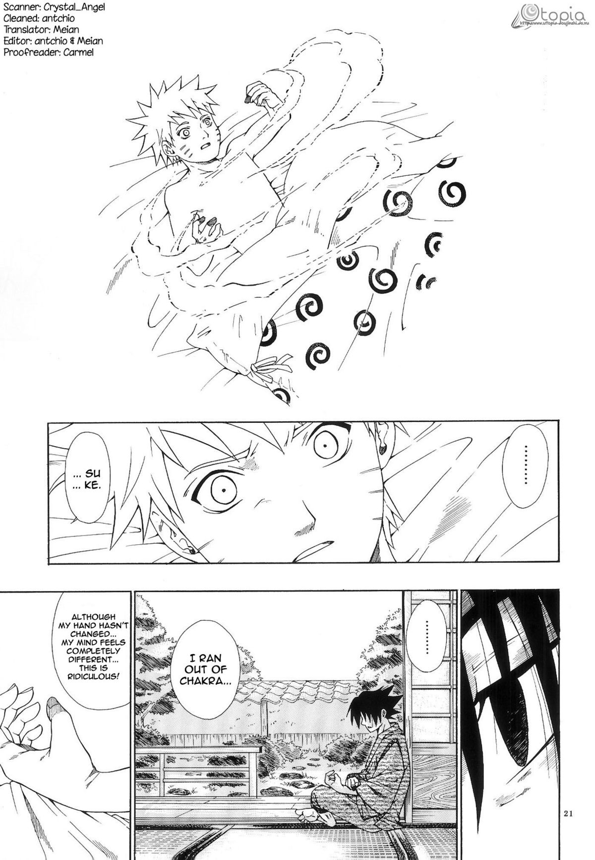 ERO ERO²: Volume 1.5  (NARUTO) [Sasuke X Naruto] YAOI -ENG- page 20 full