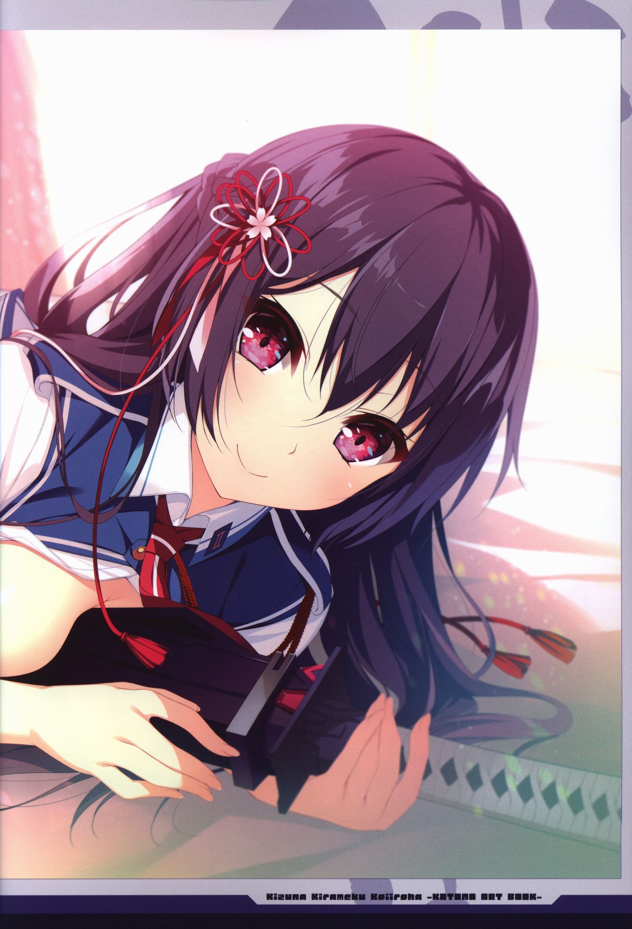 Kizuna Kirameku Koi Iroha KATANA ART BOOK page 40 full