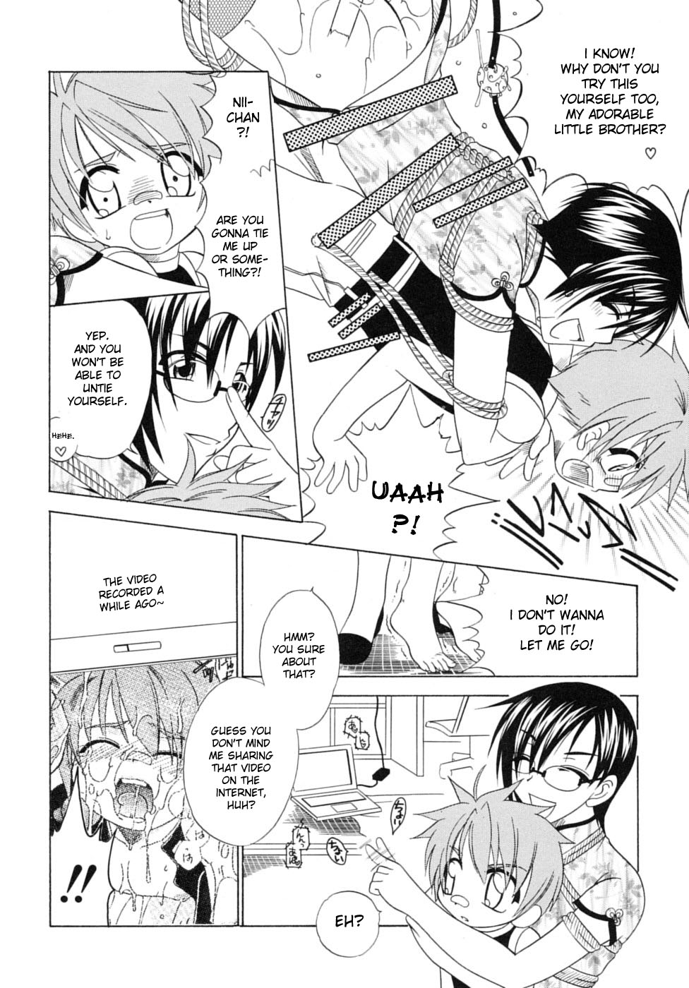 [Mikami Hokuto] JUNK Kyoudai | Junk Siblings [English] [desudesu] page 52 full